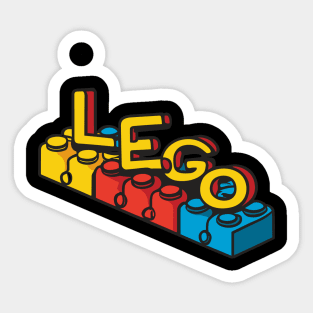 Master Builder Lego Brick Kids Design Sticker